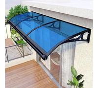 Door Canopy, Front Door Canopy, Porch Canopy, for Window/Porch/Roof/Patio/Garden, Modern Polycarbonate Cover+Aluminum alloy bracket, Sun/Rain/Snow Protection, Door Canopy Outdoor