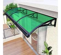 Door Canopy, Front Door Canopy, Porch Canopy, for Window/Porch/Roof/Patio/Garden, Modern Polycarbonate Cover+Aluminum alloy bracket, Sun/Rain/Snow Protection, Door Canopy Outdoor