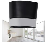 Door Casement Bottom Seal Strip Rubber Strip Waterproof Stoppers Easy To Use Bottom Seal Strip For Casement Doors And Cabinets(Black)