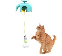 Door Cat Toy, Automatic Lifting Game, 3.54x4.72 Inches Interactive Toy with 3 Speed Modes, Motorized Play Device, Pet Entertainment Tool with Motion Action, Training Supplies for Kitten Puppy