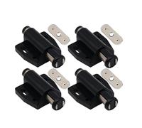 Door Catch Push Open Touch Latch Soft Close Strong Spring Closure 4 Pack Push Open Touch
