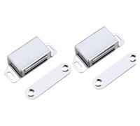 Door Catch, Push Opener,Cupboard Latch,2 Pack Magnetic Catches Latches,Cabinet Magnets RV for Wardrobe Room Kitchen (Color : A, Size L)(I,M)