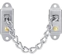 Door Chain, Door Chain Lock Stainless Steel Children Safety Anti-Theft Door Chain Lock Security for Home Hotel Kindergarten Security Lock