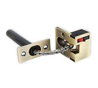 Door Chain Internal Door Lock, Heavy Duty Zinc Alloy Door Chain Lock Concealed Security Bolt Latch Multicolor(Green Patina)