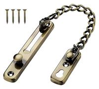 Door Chain Internal Door Lock, Stainless Steel Door Chain Lock Internal Door Restrictor Door Lock Buckle Door Bolt