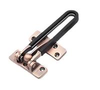 Door Chain Internal Door Lock, Zinc Alloy Invisible Security Door Lock Latch Multicolor for Home Hotel Apartment(Red Patina)