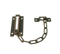 Door Chain Lock Chain DIY 1 Set Security Bolt with Screws Steel Door Safety Guard Sliding Hardware(Copper)