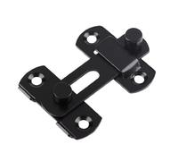 Door Chain Lock for Front Door 6pcs Door Lock Guard Bolt 90°/180°Toggle Sliding Cabinet Closet(3Inch-90 Degree)