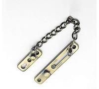 Door Chain Lock,Internal Door Lock,Anti-Theft Door Chain, 1pc Red Security Door Chains Hardened Welded for Security Guard for Home with Slide Bolt + Screws(Grün)