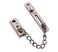 Door Chain Lock Stainless Steel Security Bolt Spring Anti Theft Slide Catch Hardware Accessories(Green Bronze)