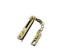 Door Chains for Front Door Stainless Steel Door Chain Lock Anti-Theft Security Guard Latch Home Hotel Bolt Buckle(E)