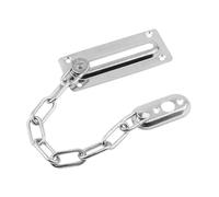 Door Chains for Front Door Stainless Steel Door Safety Guard Chain Security Bolt Locks Cabinet Latch Home Tools Buckle(Silver)