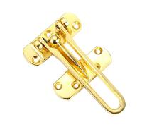 Door Chains Safety Door Bolt Home Door Buckle Lock Chain Stainless Steel Safety Latch(Silver)