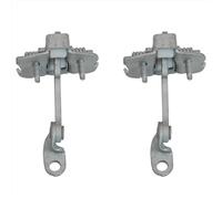 Door Check Strap Hinge 2X for 306 307 206 206CC 3 4 5 Door and CC Auto Car Front Door Check Strap Stopper 9181C8