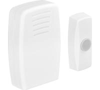 Masterplug Wireless Push Button DoorBell with a 30 Metre Range, Battery Operated