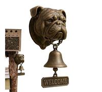 Door Chime Bell | Dog-Shaped Welcome Door Ringer - Resin Animal-Themed Chime Wall Decoration for Entry Indoor Business Shop Gate Porch Housewarmings Holidays Home Opening Front Outdoor