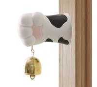 Door Chime - Mini Cat Paw Magnetic Bell, Fun Front Door Decor, Funny Chime Bell for Doors Opening | Perfect Entrance Ornament for Home Shop Garden Office Restaurant Indoor Outdoor Welcome Alert