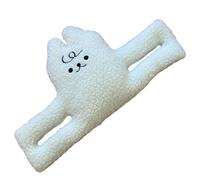 Door Clamp Guard Kitten or Duck - 40cm Plush Finger Clamp Protector | Cute Door Stopper Kids Pets Safety Padding - Protection Against Slamming Home Everyday Room Playroom