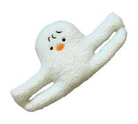 Door Clamp Protection 6 Clamps | Finger Safe Child Door Stop | High Density EVA Foam, Silent, White/Grey, Universal For E