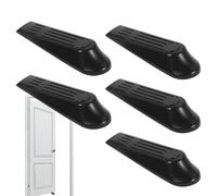 Door Cleats for Indoor Use - 5 Pieces of Wedges for the Bottom of the Door - Non-Slip and Safe for Pets Terrace Bathroom Bedroom Children's Room Commercial Garage