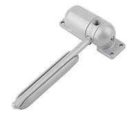Door Closer 1 Set Gray Mini Automatic Spring Door Closer Adjustable Fire Rated Safety Door Stopper Indoor And Outdor Door Closers