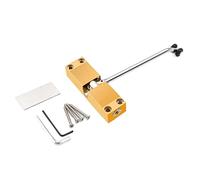Door Closer 40KG Automatic Spring Door Closer Stainless Steel Adjustable Closing Silver Device Black Gold Hardware(Gold)