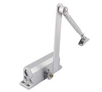 Door Closer, Adjustable Overhead Door Closer Heavy Duty Fire Door Closer for Internal or External Doors, Soft Spring Door Closer for Commercial & Home Use (25-35kg)