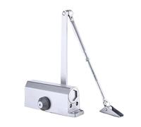Door Closer Adjustable Stop Multifunctional Buffer Suitable for Residential Decoration(As Shown A)