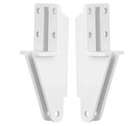 Door Closer Bracket - Replacement Jamb Brackets, Two Piece Set, ABS Hardware Component, Secure Door Fitting | Home Improvement Accessory for Apartment Farmhouse Bedroom Living Room Bathroom