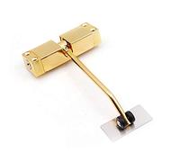 Door Closer,Gate Closer Stainless Steel Automatic Spring Door Closer Closing Device Can Adjust The Furniture Hardw(Gold)