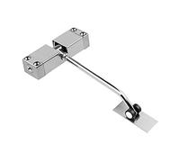 Door Closer Stainless Steel Automatic Spring Closing Device Can Adjust The Furniture (Color : As Shown)