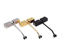 Door Closer Stainless Steel Automatic Spring Door Closer Door Closing Device Can Adjust The Door Closing Device Furniture Door Hardware Door Closers(Black)