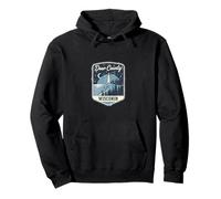 Door County Wisconsin Lighthouse Nature Scenic Travel Pullover Hoodie