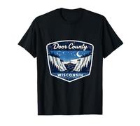 Door County Wisconsin Lighthouse Nature Scenic Travel T-Shirt
