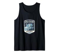 Door County Wisconsin Lighthouse Nature Scenic Travel Tank Top