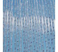 Door Curtain " Albi 2 100 X 230 CM Transparent/White CASA Insect Be Shortened To