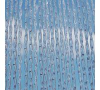 Door Curtain " Albi 2 90 X 210 CM Transparent/White CASA Insect Adjustable New