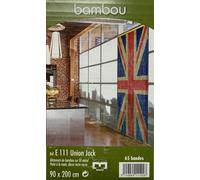 Door Curtain Fly Design Decor Insects Bamboo London Union JACK Size 90x200cm