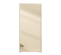 Door Curtain For Doorway Thermal Insulated With Thicken Cotton Windproof Door Cover Keeps The Cold Or Heat Out Room Divider Curtain(Beige,90x240cm)