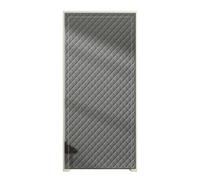 Door Curtain For Doorway Thermal Insulated With Thicken Cotton Windproof Door Cover Keeps The Cold Or Heat Out Room Divider Curtain(Gray,60x180cm)