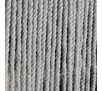 Door Curtain " Toulon 2 90 X 210 CM Grey Casa Insect Repellent Input Bands