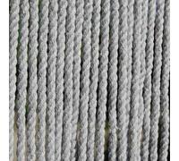 Door Curtain " Toulon 2 90 X 210 CM Grey Casa Insect Repellent Input Bands