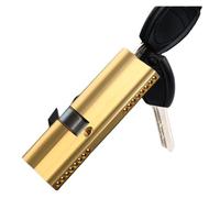 Door Cylinder Barrel Lock， Double-Open All-Copper AB Door Lock Core Cylinder Old-Fashioned Access(85mm42.5add42.5)