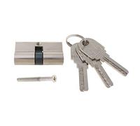Door Cylinder Security Interior Antitheft Entrance Metal Door with 3 Home Accessories Single Open Cylinder