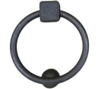 Door decoration Antique Cast Iron Door Knock Classical Door Ring Knocker Simple Retro Style Door Handle Accessories