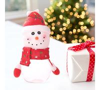 Door Decorations Christmas Snowman Cookie Jar Chocolates Candy Container Santa Clau S Ornaments Christmas Party Favors Gifts (B, One Size)