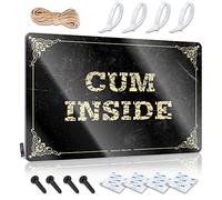 Door Decorations For Bedroom Come Inside Sign Cheers Tin Sign Warning Tin Sign(20X30CM)