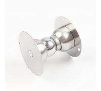 Door,Door Stoppers, Stainless Steel Door Stopper Sticker Toilet Bathroom Bedroom Door Holders Catch Floor Nail-Free