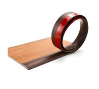 Door Draft excluder 1pcs 5mm Floor Transition Strip Self-Adhesive Waterproof PVC Cuttable Wear-Resistant Sealing Carpet to Tile Door(Dark Brown)