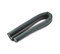 Door Draft excluder Windproof Seal Strip Draught Excluder Stopper By Bottom Guard Double Protector Doorstop Dustproof Blocker Sealer Soundproof(Gray G294B)